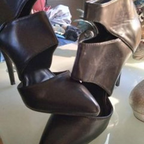 Goth open toe shoes - Picture 2 of 2